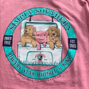 Pink simply southern T-shirt